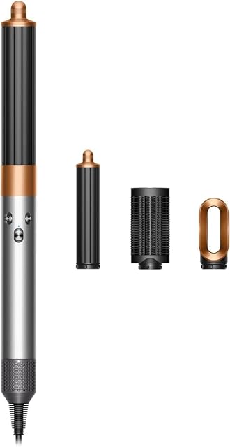 Multi-styler e asciugacapelli Dyson Airwrap Origin nichel e rame con tre accessori
