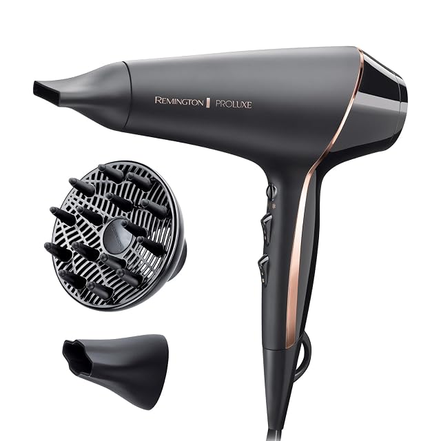 Asciugacapelli Remington AC9140B PROluxe con tre accessori per la piega